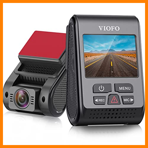 【 Mejor precio en oferta de 】✔️ VIOFO Dash CAM GPS Delantero 2.5K, A119 V3 2560x1600P Quad-HD Cámara de Salpicadero 140 Grados, IMX355 Sensor 5 MP, 24h 3 Modo de Estacionamiento,Ture HDR, Grabación de Emergencia y Continua