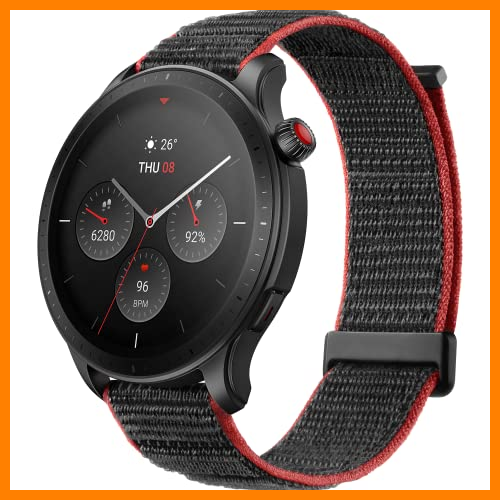 【 Mejor precio en oferta de 】✔️ Amazfit GTR 4 Smartwatch para IOS Android Reloj Inteligente de Seguimiento GPS 150 modos de Deporte Llamadas Telefónicas de Bluetooth Almacenamiento de Música Batería de 14 Días Duración Alexa