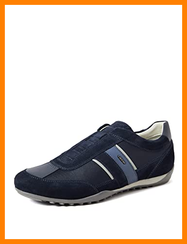 【 Mejor precio en oferta de 】✔️ Geox U Wells A, Sneakers para Hombre, Azul (Navy) , 41 EU