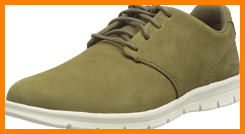 【 Mejor precio en oferta de 】✔️ Timberland Graydon Oxford Basic Oxford plano para Hombre, Verde (Oliva militar), 42 EU Weit