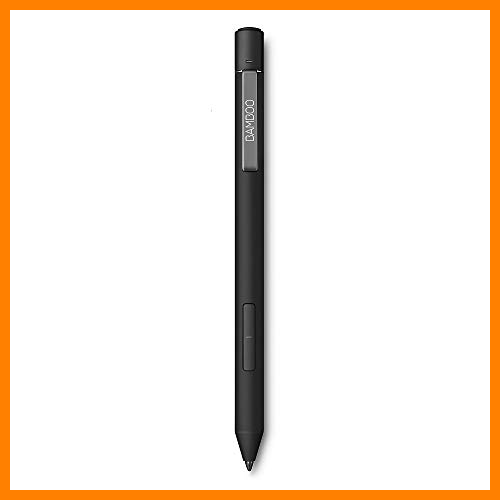 【 Mejor precio en oferta de 】✔️ Lápiz óptico activo Bamboo Ink Plus (recargable, con 4096 niveles de presión y detección de inclinación para dibujar, escribir y anotar con precisión en dispositivos con lápiz Windows 10) Negro