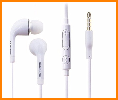 【 Mejor precio en oferta de 】✔️ Auriculares originales Samsung EO- EG900BW de color blanco para Galaxy Note 4 SM-N910 F, auriculares con jack de 3,5 mm, sonido estéreo