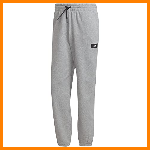 【 Mejor precio en oferta de 】✔️ adidas M FI 3BAR Pant Pants, Men's, Medium Grey Heather, XL/S