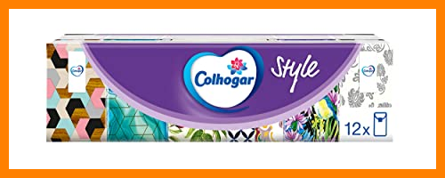 【 Mejor precio en oferta de 】✔️ Colhogar Style x12 - Pañuelos de bolsillo con diferentes diseños - Resistentes a la Lavadora - 12 Paquetes Individuales - Color Blanco