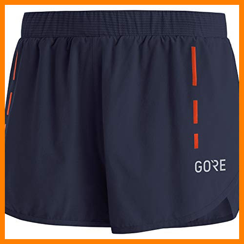 【 Mejor precio en oferta de 】✔️ GORE WEAR Short de running Split Shorts para hombre, XXL, Azul marino