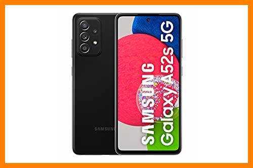 【 Mejor precio en oferta de 】✔️ Samsung Galaxy A52s 5G (128 GB) Negro - Teléfono Móvil con Pantalla de 6,5'', Smartphone Android con 6 GB de RAM, Memoria Interna Ampliable, Batería de 4500 mAh y Carga Super Rápida (Versión ES)