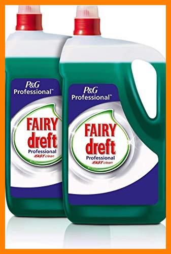 【 Mejor precio en oferta de 】✔️ Fairy Profesional Lavavajillas Líquido a Mano Fast Clean, 10L (Pack 2 x 5L)