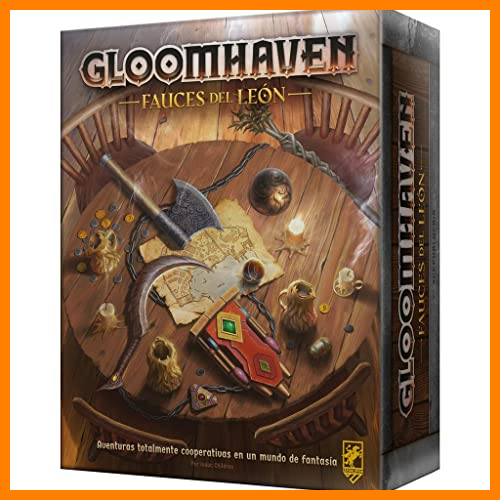 【 Mejor precio en oferta de 】✔️ Cephalofair Games Gloomhaven Fauces del león - Juego de Mesa en Español (CPHGH03ES)