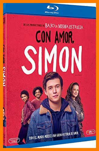 【 Mejor precio en oferta de 】✔️ Con Amor Simon Blu-Ray [Blu-ray]