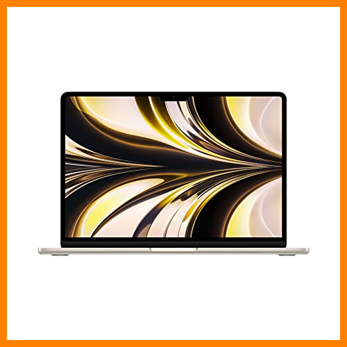 【 Mejor precio en oferta de 】✔️ Apple 2022 Ordenador Portátil MacBook Air con Chip M2 Pantalla Liquid Retina de 13,6 Pulgadas, 8GB de RAM, 512 GB de Almacenamiento SSD, Teclado retroiluminado, Color Blanco Estrella