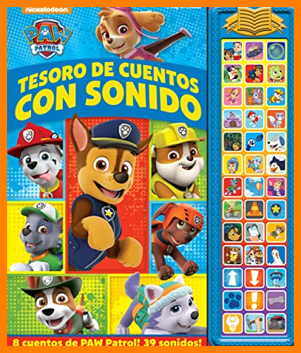 【 Mejor precio en oferta de 】✔️ Tesoro de cuentos con sonido patrulla canina (SD TREASURY)
