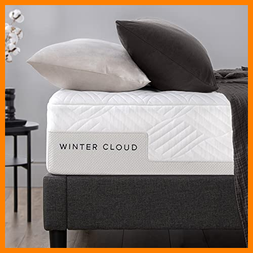 【 Mejor precio en oferta de 】✔️ ZINUS Colchón de espuma viscoelástica Winter Cloud | Adaptable de 7 zonas | 150 x 190 cm | Altura de 30 cm | OEKO-TEX