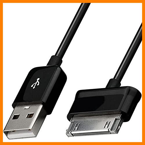 【 Mejor precio en oferta de 】✔️ OcioDual Cable de Carga y Transferencia de Datos USB Negro para Samsung Galaxy Tab 2 10.1 P5100 Cargador