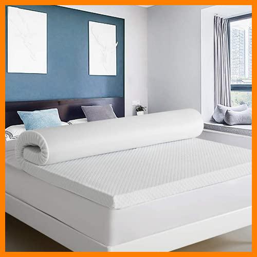 【 Mejor precio en oferta de 】✔️ Topper Viscoelástico | Fabricacion Española | Topper para Colchón Nucleo de Viscoelastica | 135 x 180cm | Grosor 8CM | Sobrecolchón Hipoalergénico Transpirable | Mejora Circulacion Sanguinea