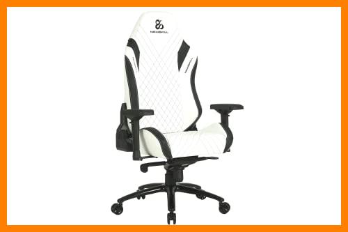 【 Mejor precio en oferta de 】✔️ Newskill Silla Gaming Profesional Neith, Piel Sintética, Altura Ajustable, Reposabrazos Acolchados 4D, Reclinable 180º, Cojín Lumbar y Cervical, Pistón Clase 4, Silla Gamer Color Blanco