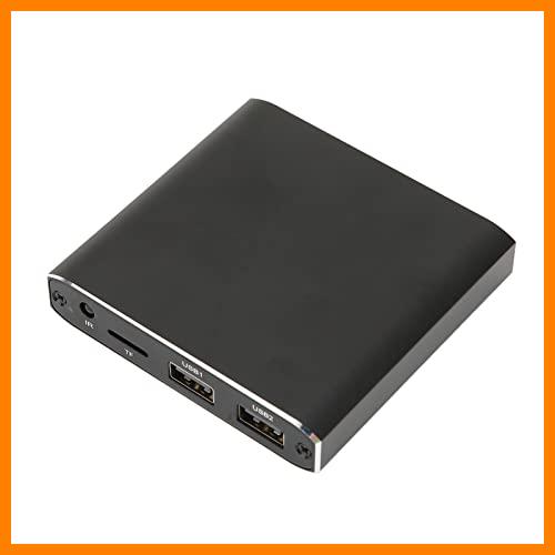 【 Mejor precio en oferta de 】✔️ Yunseity Reproductor Multimedia HDMI 4K@60hz con Control Remoto, Compatible con 4K 10Bit H.264/H.265 4K 60fps, para Unidades USB, Tarjetas SD, PPT, MKV, MP4, AVI, MOV, MPEG(Enchufe de la UE)