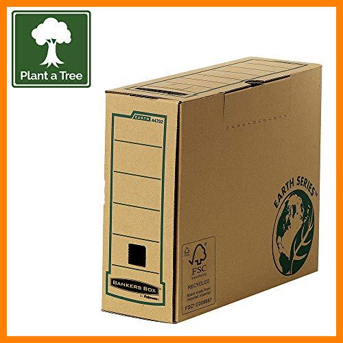 【 Mejor precio en oferta de 】✔️ Bankers Box Earth Series - Caja de archivo definitivo, A4, lomo 100 mm, marrón