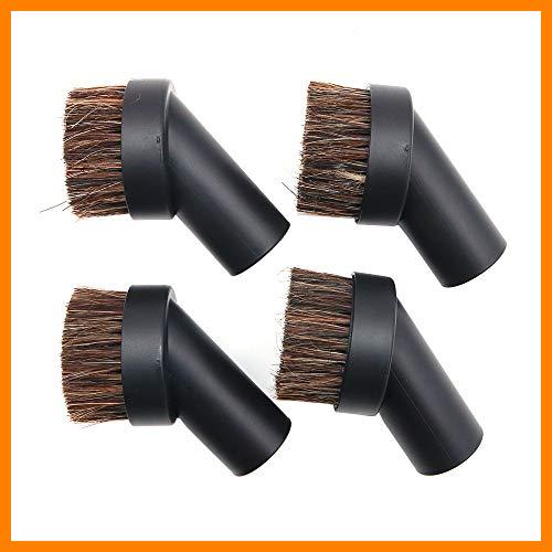 【 Mejor precio en oferta de 】✔️ Namvo 4 Piezas de cerdas Suaves de Crin de Caballo, Cepillo Limpiador de Polvo, Cepillo de Limpieza de Polvo y pequeñas Esquinas Redondas