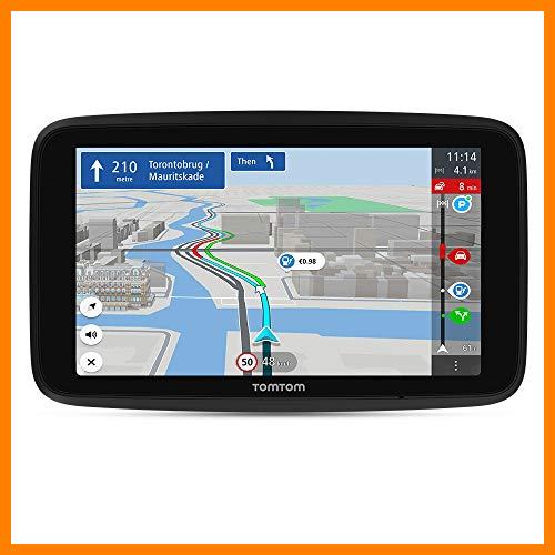 【 Mejor precio en oferta de 】✔️ TomTom GPS para coche GO Discover, 6 pulgadas, con tráfico y radares, mapas del mundo, actualizaciones rápidas via  WiFi, disponibilidad de parking, precios de combustible, soporte Click-Drive
