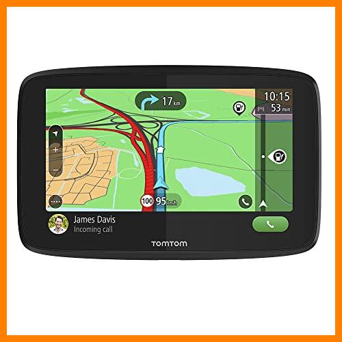 【 Mejor precio en oferta de 】✔️ TomTom GPS para coche GO Essential, 5 pulgadas, con tráfico y prueba de radares gracias a TomTom Traffic, mapas de la UE, actualizaciones a través de WiFi, llamadas manos libres, soporte Click-Drive