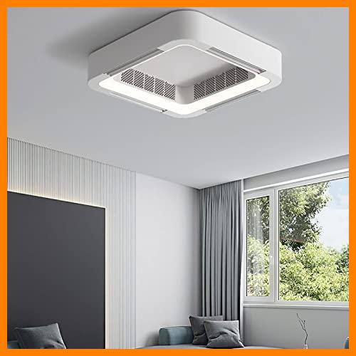 【 Mejor precio en oferta de 】✔️ Ventilador Techo Con Luz Silencioso Y Mando Ventilador Sin Aspas Techo Regulador De Luz Ventilador De Techo Con Mando Entilador Habitacion Luz De Techo Led