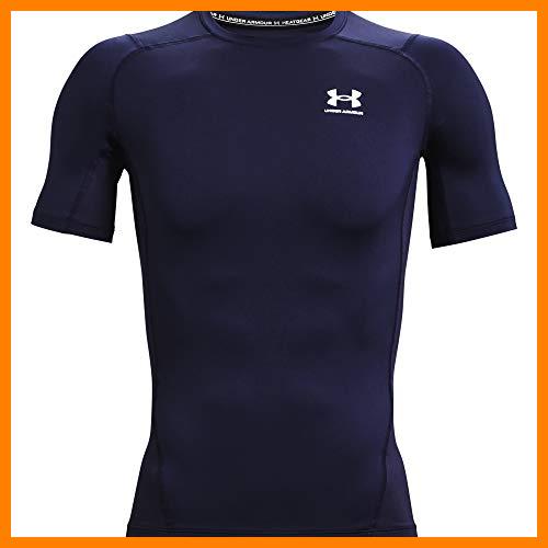 【 Mejor precio en oferta de 】✔️ Under Armour Ua Hg Comp, Camiseta Para Hombre, Azul (midnight Navy White), M