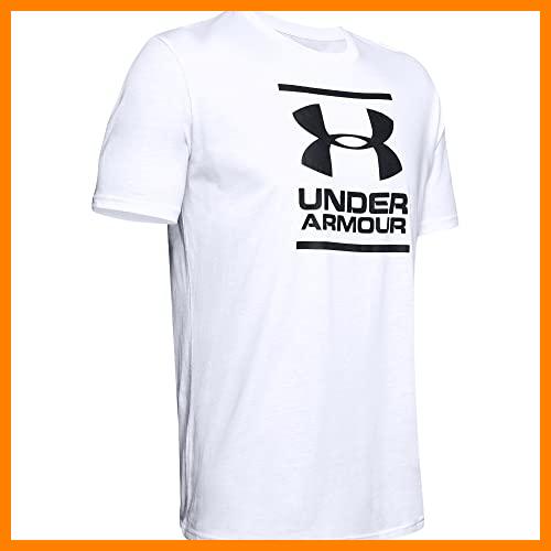 【 Mejor precio en oferta de 】✔️ Under Armour Ua Gl Foundation Short Sleeve Tee, Camiseta Hombre, Blanco (white Black), M