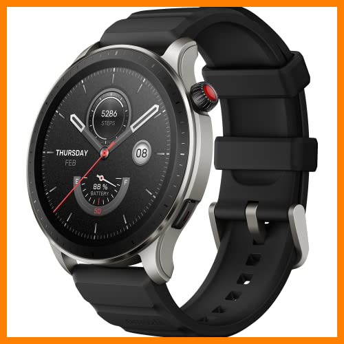 【 Mejor precio en oferta de 】✔️ Amazfit GTR 4 Smartwatch para IOS Android Reloj Inteligente de Seguimiento GPS 150 modos de Deporte Llamadas Telefónicas de Bluetooth Almacenamiento de Música Batería de 14 Días Duración Alexa