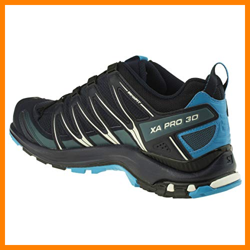 【 Mejor precio en oferta de 】✔️ Salomon XA Pro 3D Gore-Tex Zapatillas de Trail Running para Hombre, Estabilidad, Agarre, Protección duradera, Navy Blazer, 43 1/3