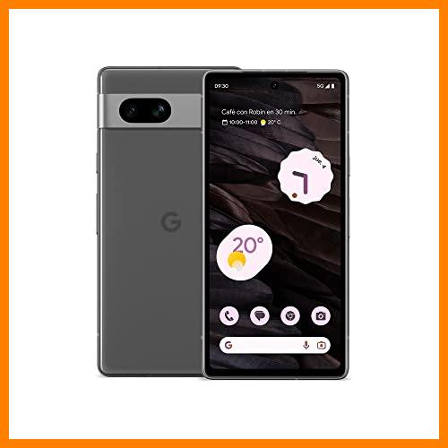 【 Mejor precio en oferta de 】✔️ Google Pixel 7a - Smartphone 5G Android Libre con Lente Gran Angular y batería de 24 Horas de duración - Carbón