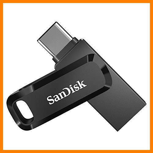 【 Mejor precio en oferta de 】✔️ SanDisk 64GB Ultra Dual Drive Go Memoria flash USB Type-C, con conectores USB Type-C y Type-A reversibles, para smartphones, tabletas, Macs y ordenadores, hasta 150 MB/s, Negro