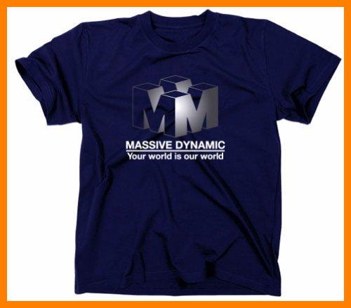【 Mejor precio en oferta de 】✔️ Styletex23 - Camiseta con diseño de Massive Dynamic de Fringe azul azul marino Talla:xx-large