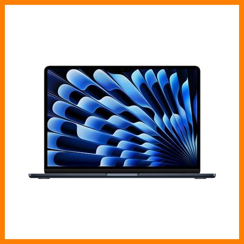 【 Mejor precio en oferta de 】✔️ Apple 2024 MacBook Air de 13 Pulgadas con Chip M3 Pantalla Liquid Retina de 13,6 Pulgadas, 8 GB de Memoria unificada, SSD de 512 GB, cámara FaceTime HD a 1080p, Touch ID, Medianoche