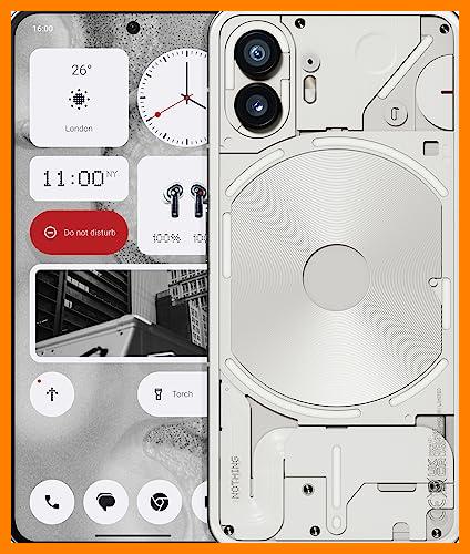 【 Mejor precio en oferta de 】✔️ Nothing Phone (2): 512 GB+12 GB RAM, Glyph Interface, Nothing OS 2.0, cámara doble 50 MP, OIS, pantalla LTPO OLED 6,7”, batería 4700 mAh, resistente al agua IP54, Android Móvil libre, Blanco