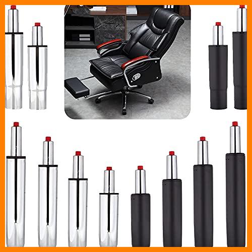 【 Mejor precio en oferta de 】✔️ Muelle de Gas para Silla de Oficina – Longitud de 209 a 274 mm – Resorte de Gas Estable soporta hasta 200 kg – Amortiguador de Gas para Silla giratoria, Silla ejecutiva, Taburete, Cromado, 160 mm