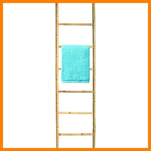 【 Mejor precio en oferta de 】✔️ Toallero Pie Escalera Bambu - COTEXSA - 144108.