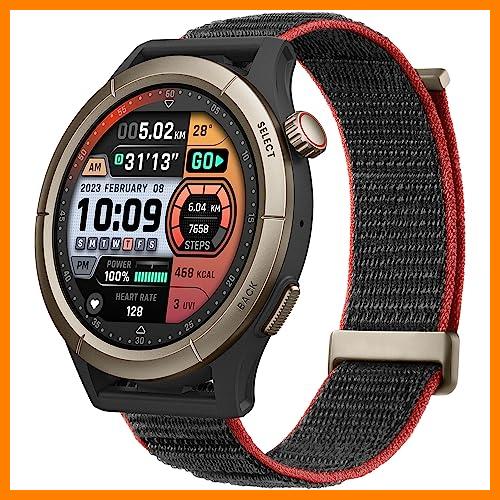 【 Mejor precio en oferta de 】✔️ Amazfit Cheetah Pro 47mm Round Running Smart Watch con GPS de doble banda, navegación de ruta y mapas sin conexión, plantilla de entrenamiento, monitor de frecuencia cardíaca,Alexa, batería de 14 días