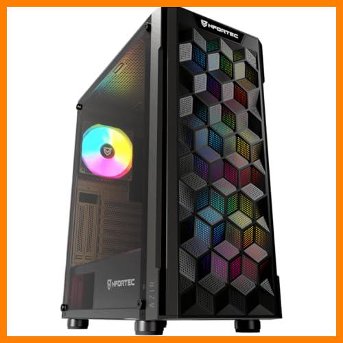 【 Mejor precio en oferta de 】✔️ Nfortec Azir Black Torre Gaming