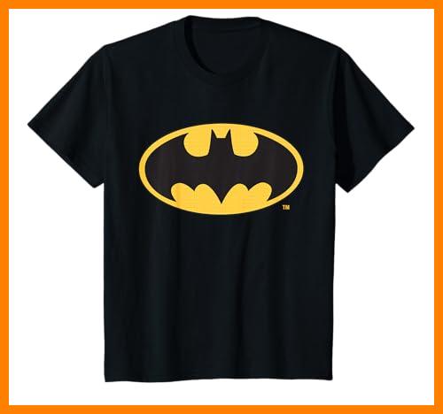 【 Mejor precio en oferta de 】✔️ Niños Logotipo clásico de Batman de DC Kids Camiseta