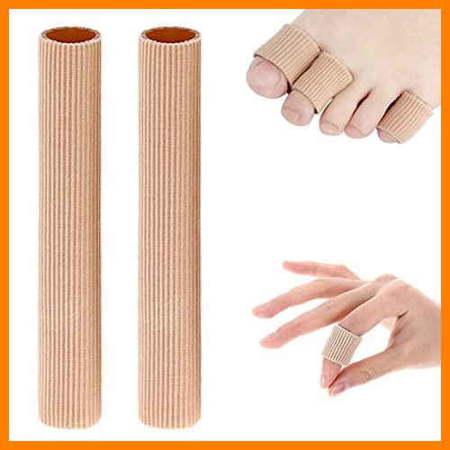 【 Mejor precio en oferta de 】✔️ 2 Piezas Protector Dedos Pie de Silicona Cortables, Vendaje de Tubo de Protección de Dedos para Eliminar Callos, Juanetes, Tratamiento de Callos (Medio -15 cm)