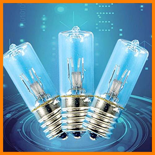 【 Mejor precio en oferta de 】✔️ 1PC Desinfección E17 Bombilla de ozono del Tubo del Cuarzo Ultravioleta para Uso doméstico lámpara germicida UVC Esterilización Los ácaros