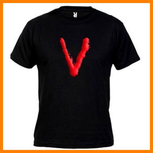【 Mejor precio en oferta de 】✔️ Mx Games Camiseta V los visitantes Logo v Manga Corta (Personalizada) (Talla: Talla XL Unisex Ancho/Largo [58cm/76cm] Aprox)