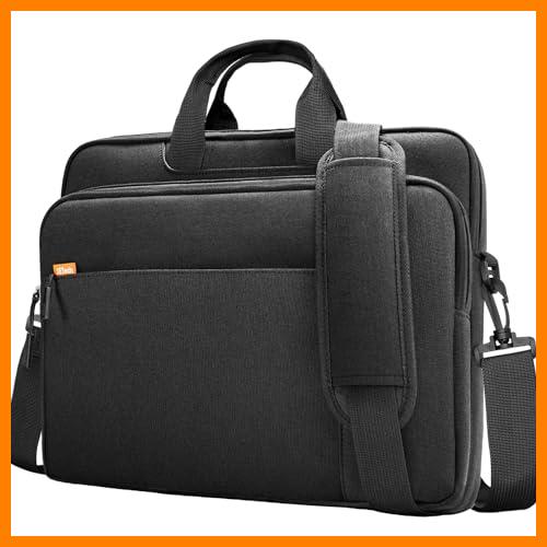 【 Mejor precio en oferta de 】✔️ JETech 15 15,6 16 Pulgadas Maletín, Funda Impermeable Delgada para Computadora Compatible con MacBook Air/Pro 15/16, Surface Book 3/2 15, DELL Inspiron 15,6, HP Pavilion 15,6 (Negro)