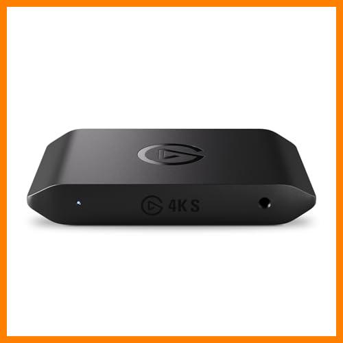 【 Mejor precio en oferta de 】✔️ Elgato 4K S - Tarjeta de Captura Externa para PS5, Xbox Series X/S, Switch 2, PC, Mac, iPad | Paso y Captura en 4K60, 1440p120 o 1080p240, HDR10, VRR, USB-C, Latencia Casi Nula